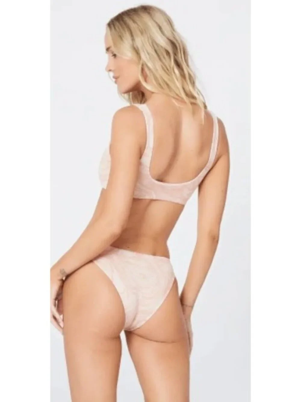 L*Space Camacho Bikini Bottom in All Swirled Up New Womens Swimsuit